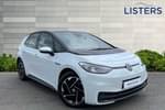 2021 Volkswagen ID.3 Hatchback 150kW Life Pro Performance 58kWh 5dr Auto in Glacier White at Listers Volkswagen Nuneaton
