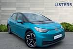 2020 Volkswagen ID.3 Hatchback 150kW Life Pro Performance 58kWh 5dr Auto in Makena Turquoise at Listers Volkswagen Nuneaton