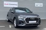 2024 Audi Q3 Estate 35 TFSI S Line 5dr (Leather) in Daytona grey, pearl effect at Coventry Audi