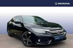 2020 Honda Civic Hatchback 1.5 VTEC Turbo Prestige 5dr CVT in Crystal Black at Listers Honda Northampton