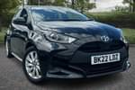 2022 Toyota Yaris Hatchback 1.5 Hybrid Icon 5dr CVT in Black at Listers Toyota Coventry