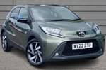 2022 Toyota Aygo X Hatchback 1.0 VVT-i Edge 5dr Auto in Green at Listers Toyota Bristol (South)