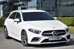 2020 Mercedes-Benz A Class Hatchback A200 AMG Line Premium 5dr Auto in Polar White at Mercedes-Benz of Lincoln