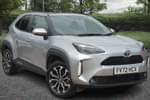 2022 Toyota Yaris Cross Estate 1.5 Hybrid Design 5dr CVT (Tech Pack) in Silver at Listers Toyota Boston