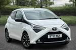 2021 Toyota Aygo Hatchback 1.0 VVT-i X-Trend TSS 5dr x-shift in White at Listers Toyota Nuneaton
