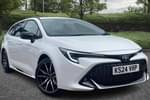 2024 Toyota Corolla Touring Sport 1.8 Hybrid GR Sport 5dr CVT in White at Listers Toyota Nuneaton