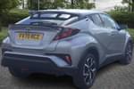 Image two of this 2020 Toyota C-HR Hatchback 1.8 Hybrid Design 5dr CVT in Silver at Listers Toyota Grantham