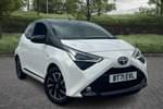 2021 Toyota Aygo Hatchback 1.0 VVT-i X-Trend TSS 5dr (Bi-tone) in White at Listers Toyota Coventry