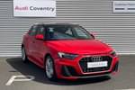 2021 Audi A1 Sportback 30 TFSI 110 S Line 5dr in Misano Red Pearlescent at Coventry Audi