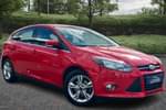 2014 Ford Focus Diesel Hatchback 1.6 TDCi Zetec ECOnetic 5dr in Solid - Race red at Listers Toyota Lincoln