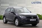 2023 Volkswagen Tiguan Estate 1.5 TSI 150 Life 5dr in Deep black at Listers Volkswagen Stratford-upon-Avon