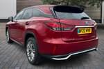 Image two of this 2022 Lexus RX Estate 450h L 3.5 Takumi 5dr CVT in Red at Lexus Coventry