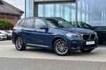 2020 BMW X3 Diesel Estate xDrive20d MHT M Sport 5dr Step Auto in Phytonic Blue at Listers King's Lynn (BMW)