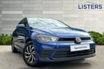 2023 Volkswagen Polo Hatchback 1.0 TSI Life 5dr in Reef blue at Listers Volkswagen Coventry