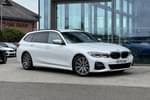 2020 BMW 3 Series Diesel Touring 320d M Sport 5dr Step Auto in Mineral White at Listers King's Lynn (BMW)