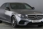2020 Mercedes-Benz E Class Diesel Saloon E220d AMG Line Night Edition Prem + 4dr 9G-Tronic in selenite grey metallic at Mercedes-Benz of Boston