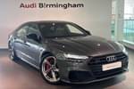 2020 Audi A7 Sportback 55 TFSI e Quattro Competition 5dr S Tronic in Daytona Grey Pearlescent at Birmingham Audi