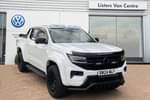 2024 Volkswagen Amarok Diesel D/Cab Pick Up Style 2.0 TDI 205 4MOTION Auto in White at Listers Volkswagen Van Centre Coventry