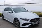 2023 Mercedes-Benz A Class Hatchback A200 AMG Line Executive 5dr Auto in digital white metallic at Mercedes-Benz of Hull