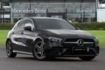 2021 Mercedes-Benz A Class Diesel Hatchback A200d AMG Line Premium 5dr Auto in Cosmos Black Metallic at Mercedes-Benz of Hull