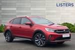 2022 Volkswagen Taigo Hatchback 1.5 TSI 150 Style 5dr DSG in Kings Red Premium Metallic at Listers Volkswagen Stratford-upon-Avon