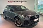 2022 Audi Q3 Estate 35 TFSI Black Edition 5dr in Daytona Grey Pearlescent at Birmingham Audi