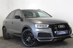 2017 Audi Q3 Estate Special Editions 2.0T FSI Quattro Black Edition 5dr S Tronic in Pearl - Daytona grey at Listers U Stratford-upon-Avon