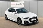 2021 Audi A1 Sportback 30 TFSI 110 S Line 5dr in Glacier White Metallic at Stratford Audi