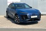 2024 Audi Q6 e-tron Estate Special Editions 285kW Quattro 100kWh Launch Edition 5dr Auto in Ascari Blue Metallic at Stratford Audi