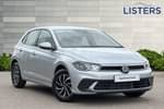 2023 Volkswagen Polo Hatchback 1.0 TSI Life 5dr in Reflex Silver at Listers Volkswagen Loughborough