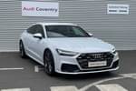 2024 Audi A7 Diesel Sportback 40 TDI Quattro S Line 5dr S Tronic in Glacier white, metallic at Coventry Audi