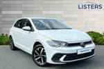 2024 Volkswagen Polo Hatchback 1.0 TSI Life 5dr in Pure white at Listers Volkswagen Evesham