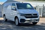 2023 Volkswagen Transporter T30 SWB Diesel 2.0 TDI 150 Highline Van DSG in Candy White at Listers Volkswagen Van Centre Worcestershire