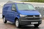 2023 Volkswagen Transporter T28 SWB Diesel 2.0 TDI 110 Startline Van in Blue at Listers Volkswagen Van Centre Worcestershire