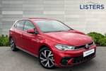 2024 Volkswagen Polo Hatchback 1.0 TSI 110 R-Line 5dr DSG in Kings Red at Listers Volkswagen Nuneaton