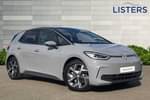 2024 Volkswagen ID.3 Hatchback 150kW Match Pro 59kWh 5dr Auto in Moonstone Grey Black Roof at Listers Volkswagen Stratford-upon-Avon