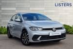 2023 Volkswagen Polo Hatchback 1.0 Life 5dr in Reflex Silver at Listers Volkswagen Loughborough