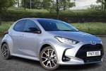 2021 Toyota Yaris Hatchback 1.5 Hybrid Dynamic 5dr CVT in Silver at Listers Toyota Nuneaton