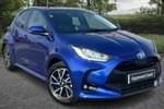 2022 Toyota Yaris Hatchback 1.5 Hybrid Design 5dr CVT in Blue at Listers Toyota Grantham