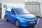 2023 Volkswagen Caddy Maxi Diesel Estate 2.0 TDI 122 Life 5dr DSG in Blue at Listers Volkswagen Van Centre Coventry