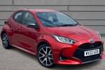 2022 Toyota Yaris Hatchback 1.5 Hybrid Dynamic 5dr CVT in Scarlet Flare at Listers Toyota Bristol (North)