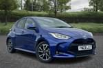 2023 Toyota Yaris Hatchback 1.5 Hybrid Design 5dr CVT in Blue at Listers Toyota Stratford-upon-Avon