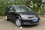 2015 Volkswagen Touran Diesel Estate 1.6 TDI 105 BlueMotion Tech SE 5dr DSG in Pearl - Deep black at Listers U Northampton