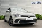 2023 Volkswagen Polo Hatchback 1.0 TSI Life 5dr in Ascot Grey at Listers Volkswagen Coventry