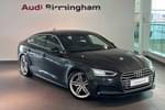 2020 Audi A5 Diesel Sportback 40 TDI Quattro S Line 5dr S Tronic in Manhattan Grey Metallic at Birmingham Audi