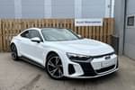 2022 Audi e-tron GT Saloon 390kW Quattro 93kWh 4dr Auto in Ibis White at Worcester Audi