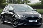 2021 Toyota Yaris Hatchback 1.5 Hybrid Design 5dr CVT in Black at Listers Toyota Nuneaton