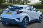 Image two of this 2021 Toyota C-HR Hatchback 1.8 Hybrid Design 5dr CVT in White at Listers Toyota Nuneaton