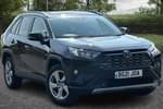 2021 Toyota RAV4 Estate 2.5 VVT-i Hybrid Design 5dr CVT in Black at Listers Toyota Nuneaton