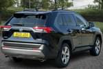 Image two of this 2021 Toyota RAV4 Estate 2.5 VVT-i Hybrid Design 5dr CVT in Black at Listers Toyota Nuneaton